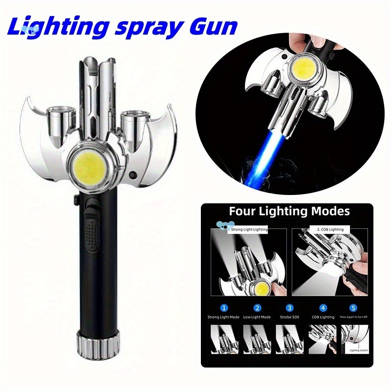 Multi purpose High power Flamethrower Large Flame Torch跨境|ms