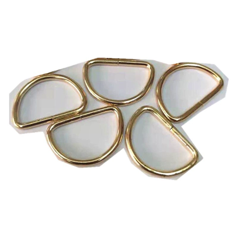 Тканые аксессуары Цепная сумка Аппаратные аксессуары D Пряжка Полукруглая подвеска Багаж Меховая Пряжка для одежды