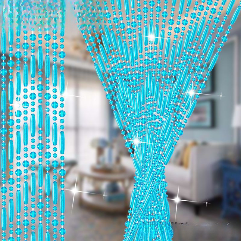 Door Curtain, Bead Curtain, Partition Curtain, Decorative Curtain, Entrance Crystal Punch-Free Curtain, Bathroom Aisle Entrance Curtain