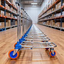 家用可折叠手拉车便携式购物买菜拉货板车多功能搬行李拿快递神器