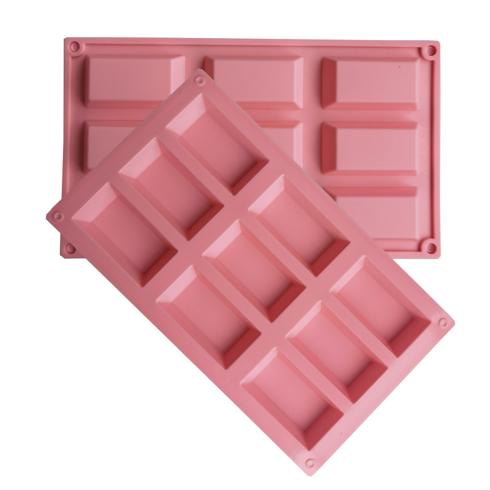 9 Lian Fei Nan Nieve 115 molde de silicona pastel helado pudín molde de postre jabón utensilios