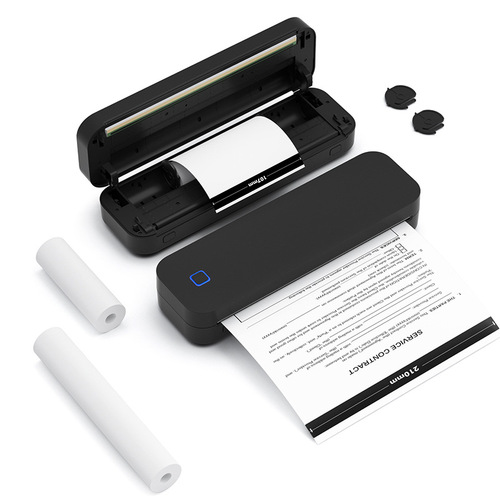 High-definition small mini thermal printer, mobile Bluetooth, no ink, office, tattoo, portable A4 printer, cross-border