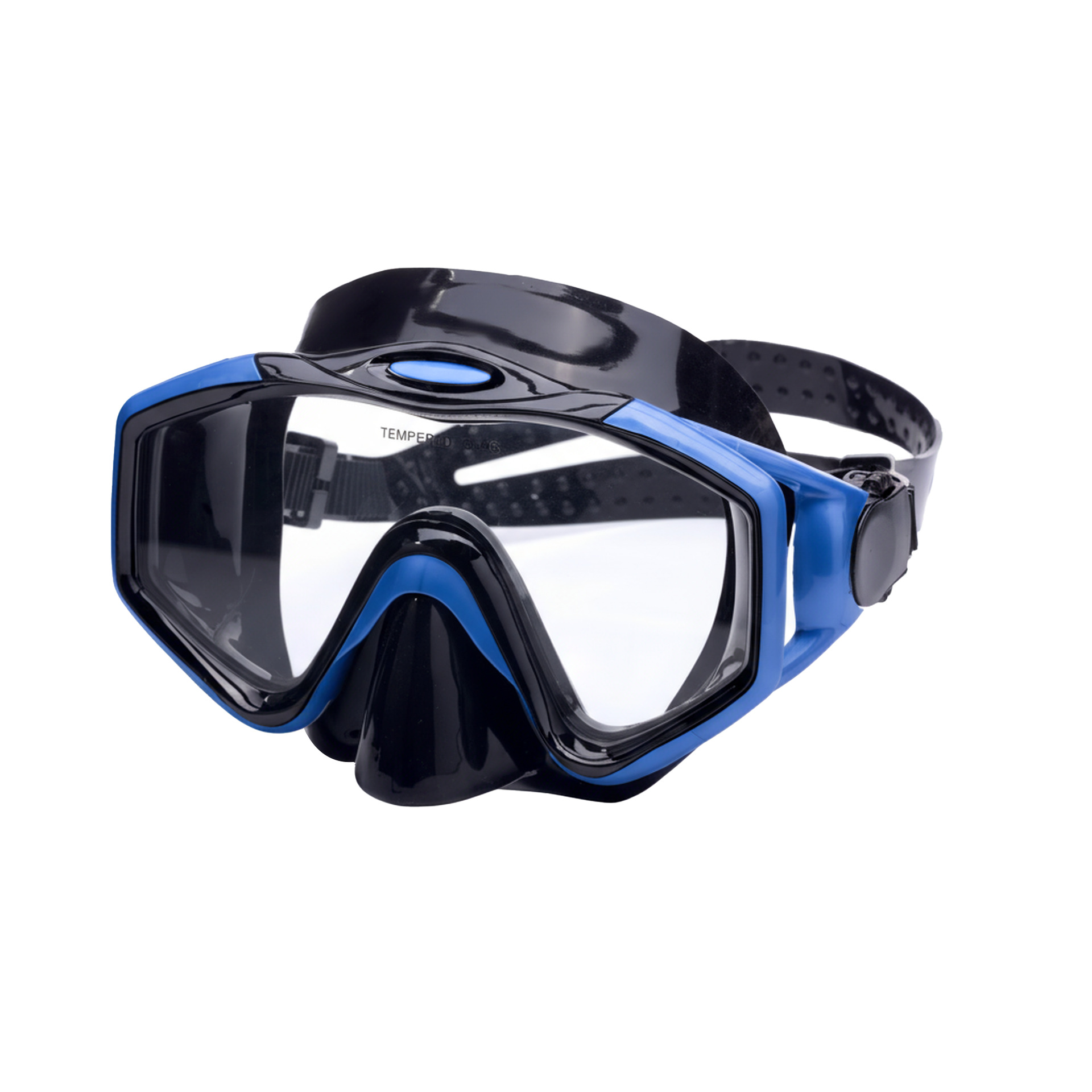 Diving Goggles Silicone Deep Scuba Snorkeling Mirror Tempered Glass Factory Outlet Adult Free Scuba Scuba Silicone Mirror Equipment