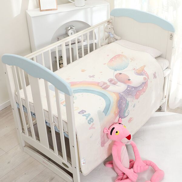 Children's gauze cotton summer bath towel for home use