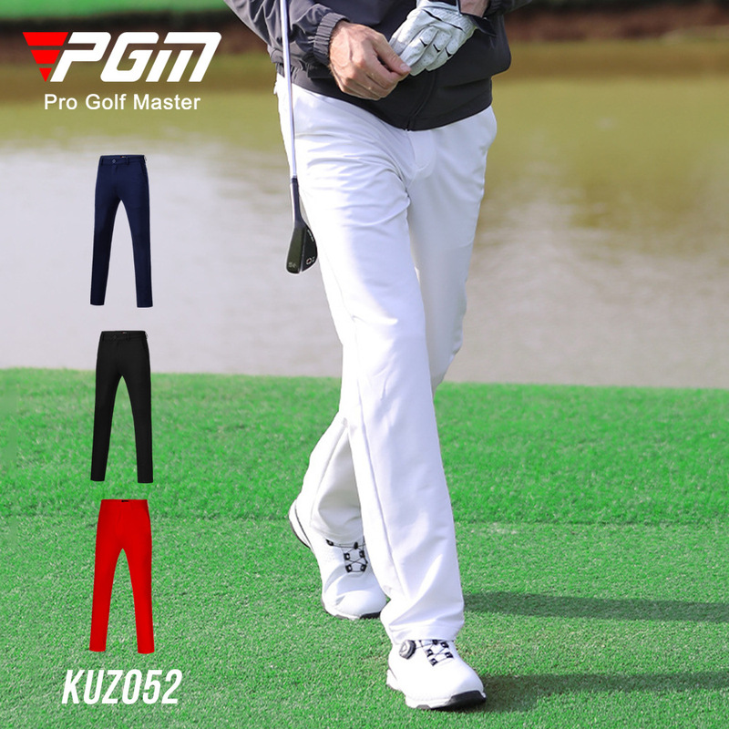 Pgm Men's Sports Pants, Men's Golf Pants, Waterproof and High-Elastic, Direct Supply from the Manufacturer