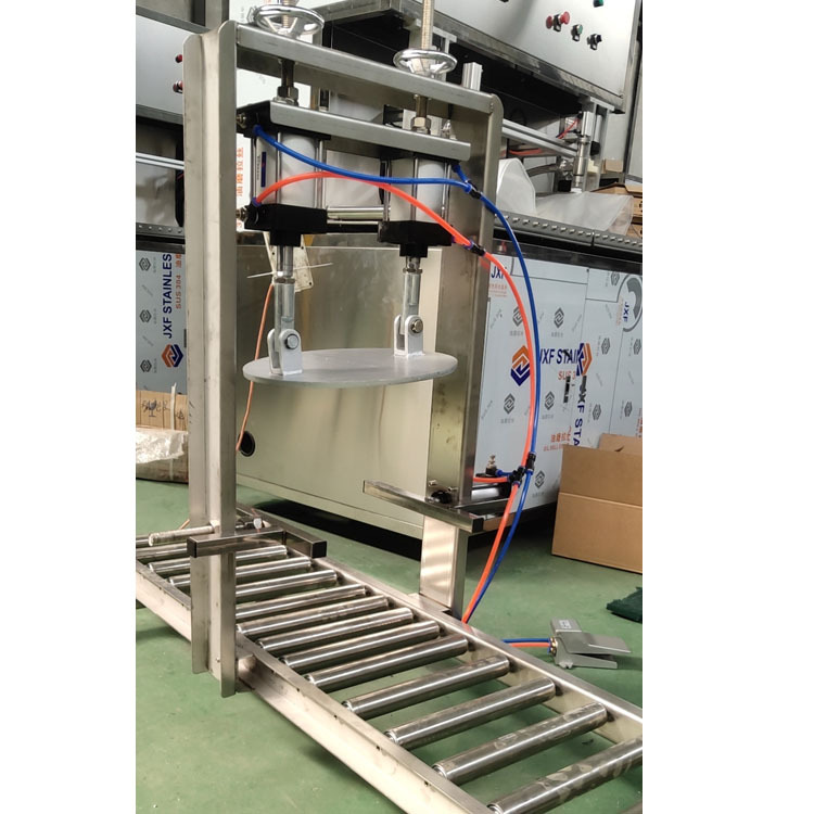 塑料桶压盖封口机 小型双气缸压盖机 油漆桶压盖机