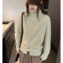 宽松高领显瘦新款上衣