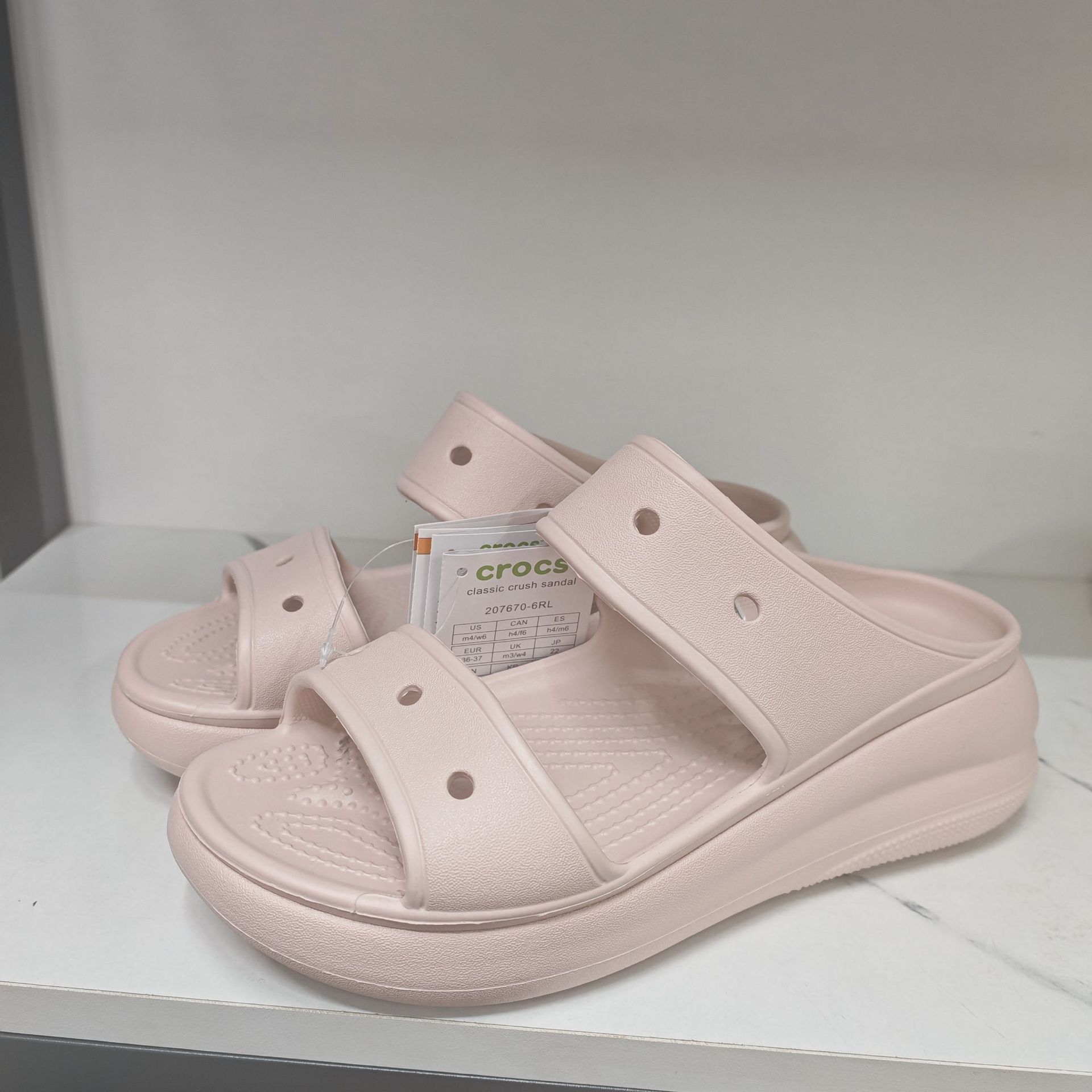 Fuchsia slippers, double strap