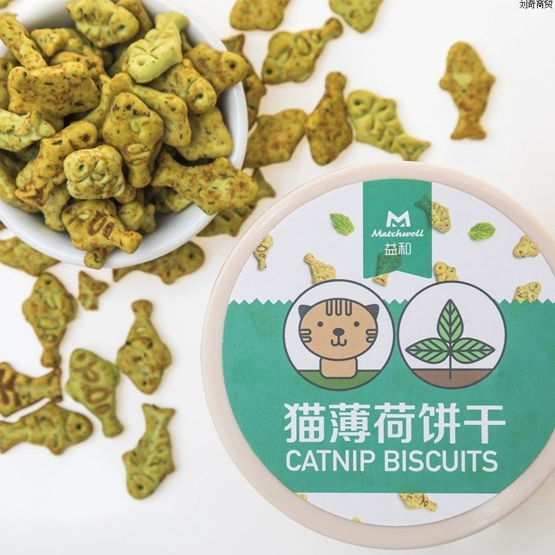 Yihe Cat Закуска Печенье Кошачья мята Молярная чистка зубов Удаление волос Мяч Закуска для домашних животных