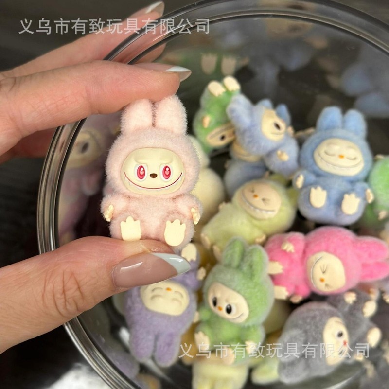 ネットセレブ人気ブラインドボックスバブルマートコーラ植毛ラブブ人形ラブブブラインドボックス子供のおもちゃの屋台|undefined