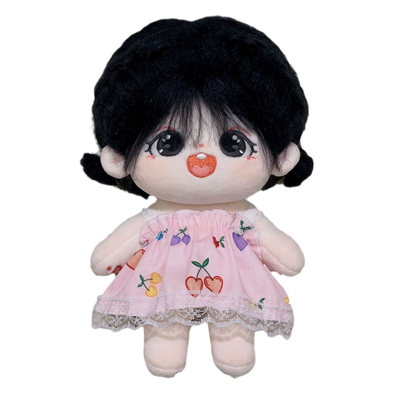 Wholesale and Retail 20cm Cotton Doll Clothes Random Princess Dress Fresh Small Dress Cotton Doll Dress-up