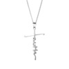 Sweet necklace hip-hop style stainless steel, suitable for import, internet celebrity, wholesale