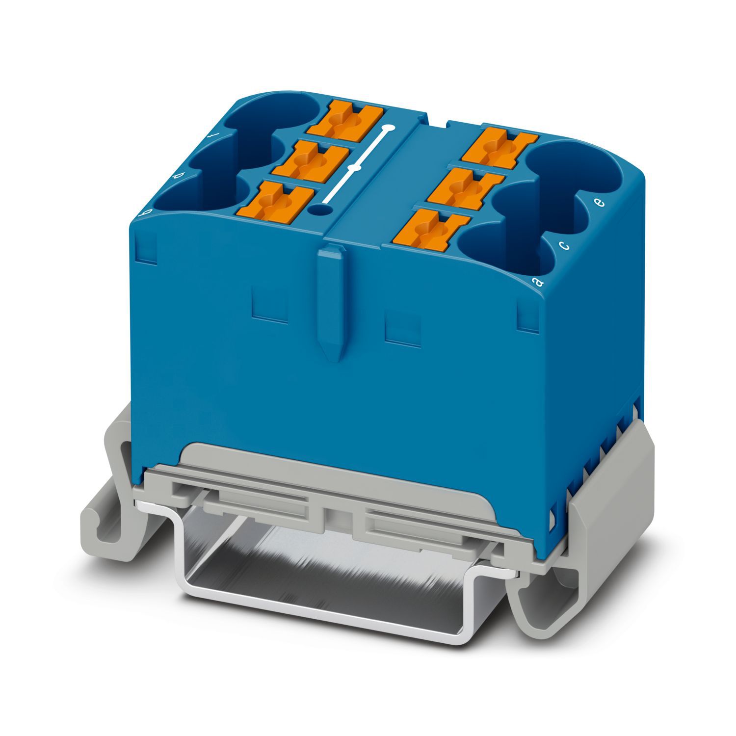 菲尼克斯接线板 PTFIX 6X10/S-NS35A BU 1082480