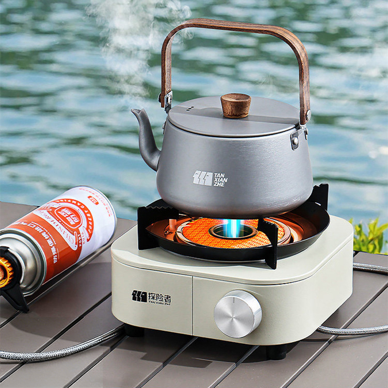 Explorer Split Outdoor Stove Cassette Stove Fierce Fire Portable Picnic Camping Equipment Newly Upgraded Dual Core