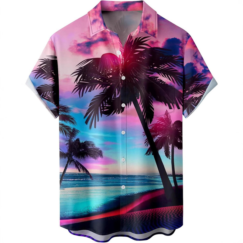 Stanfvmen Hawaiian Shirt Men Tropical Loose Blouse Short Sleeve Casual Button down Holiday Beach Shirts Stanfvmen Hawaiian Shirt Men Tropical Loose Blouse Short Sleeve Casual Button down Holiday Beach Shirts