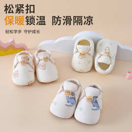 秋季新款布鞋婴幼儿宝宝学步鞋软底防滑透气舒适