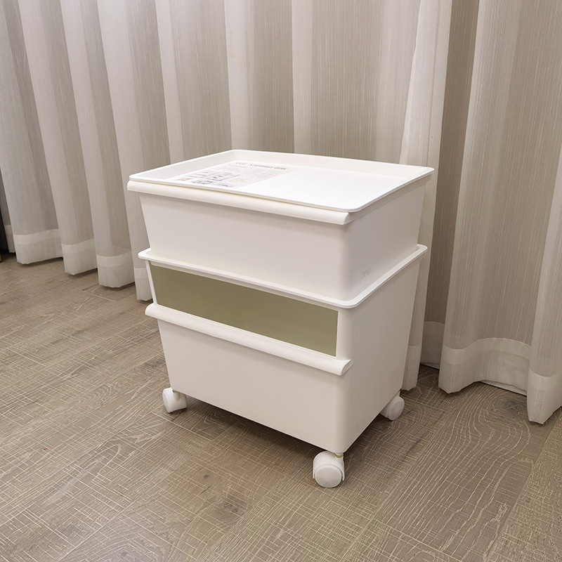 Stackable storage box with wheels/storage box toy storage box/plastic storage box