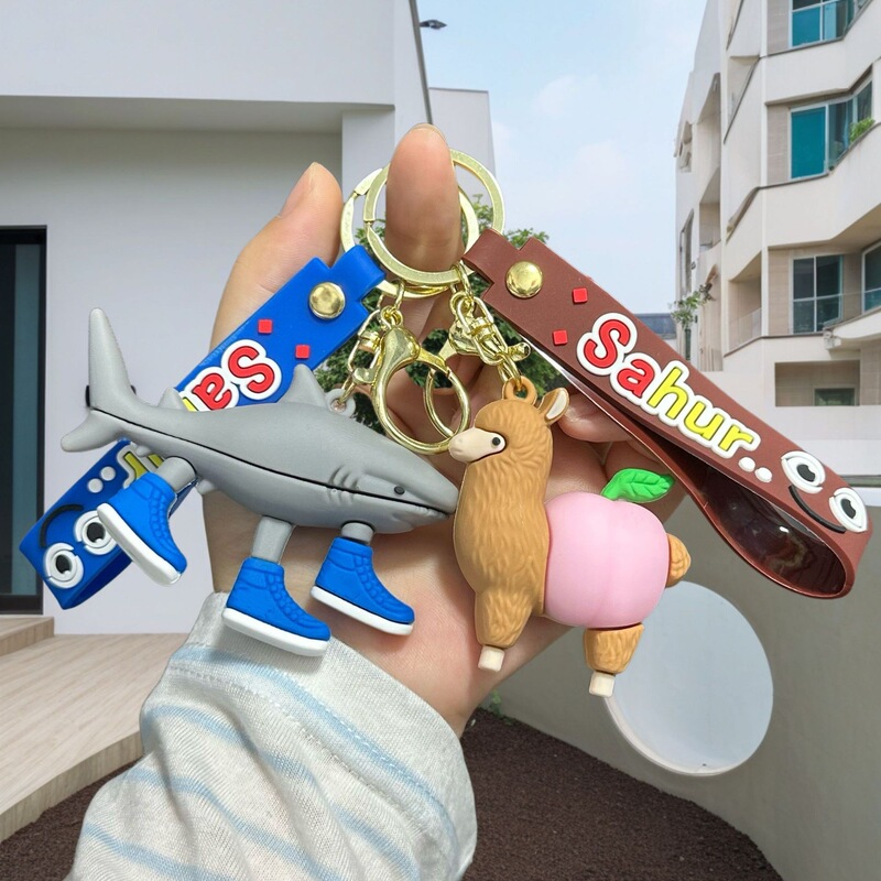 クロスボーダークリエイティブ山海経キーホルダーペンダント抽象的な形のスクールバッグペンダント木の棒外国人外国人の小さなギフト卸売|undefined