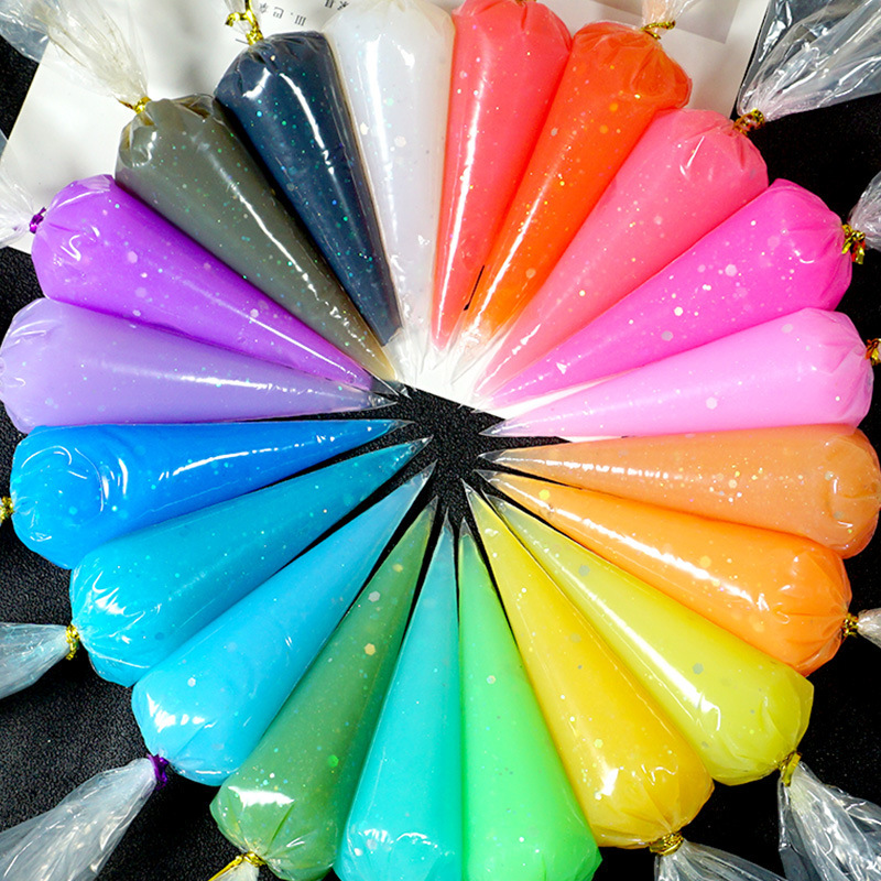Bicai Crystal Flashing Bag Cream Glue 50g Homemade DIY Mobile Phone Case Hairpin Stationery Box Decoration Material Bicai Crystal Flashing Bag Cream Glue 50g Homemade DIY Mobile Phone Case Hairpin Stationery Box Decoration Material