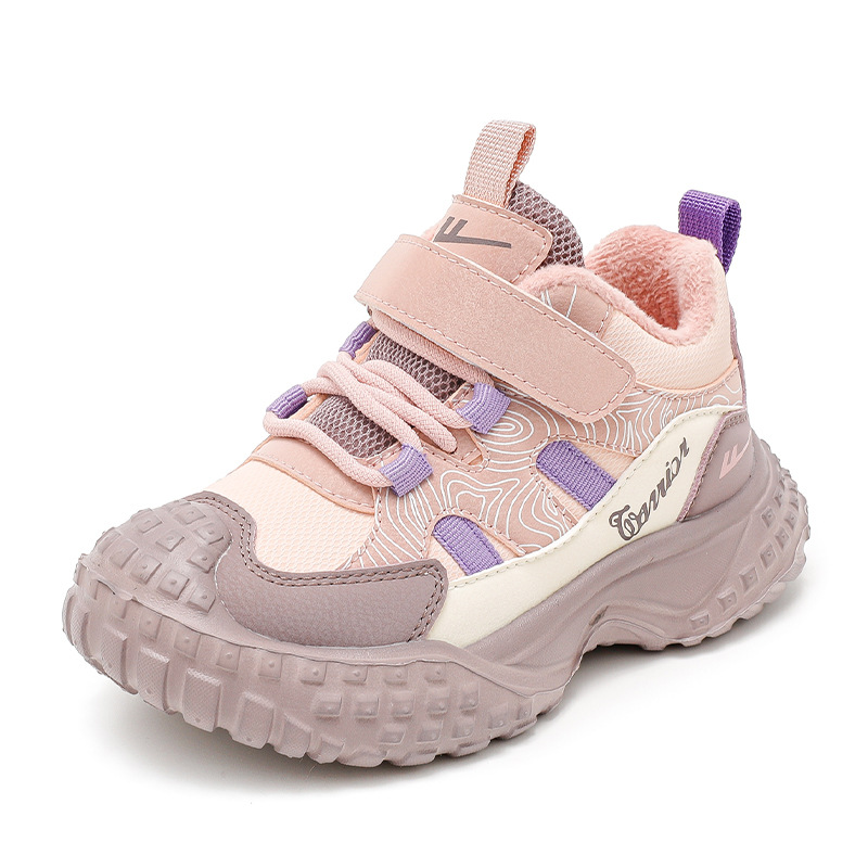 Invierno nuevo al aire libre para hombres y mujeres con zapatos de velcro para niños con zapatos deportivos de velcro de moda zapatos de adhesión fría