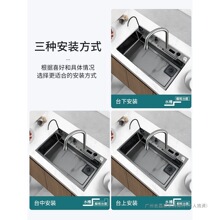 �w���ٲ�SUS304���@����ˮ�ۏN��ϴ����๦�ܴ�β۲��P�ϴ���