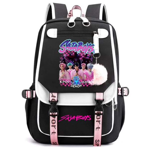O Backpack/Black and White Witch Hunters 02