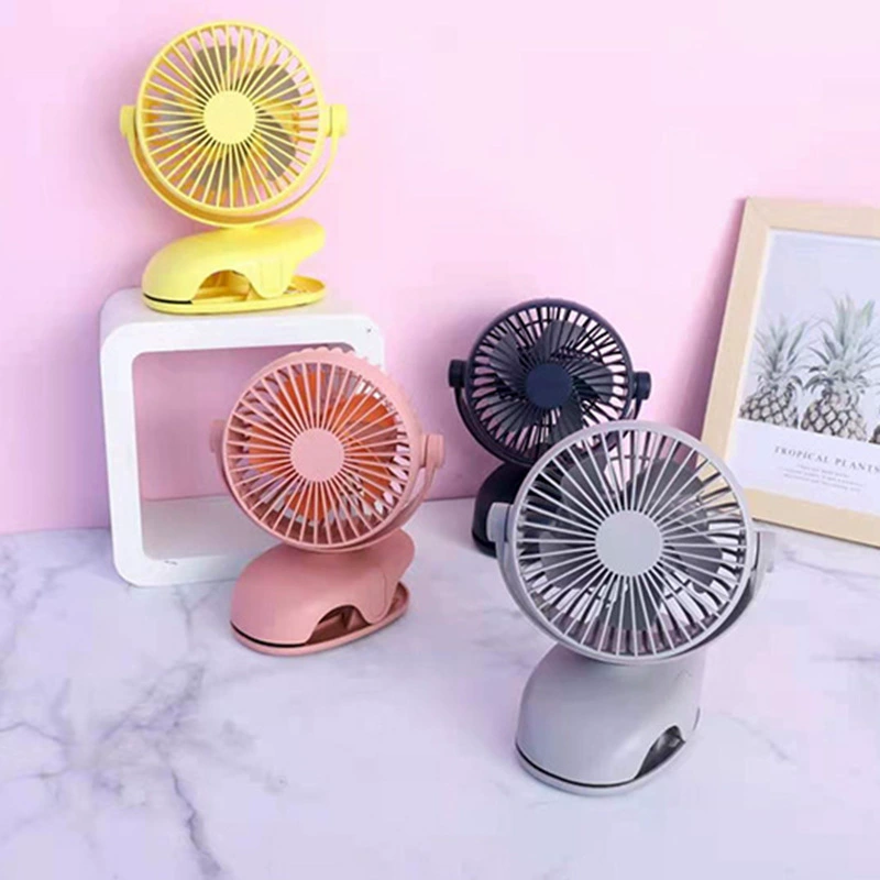 Новый USB мини-вентилятор настольный зажим маленький вентилятор домашний общежитие офис бесшумный зажим на месте