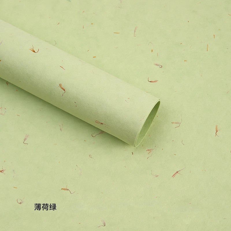 Flores desmenuzadas, pétalos reales, papel de envoltura de papel Dongba, papel de envoltura de flores, floristería de alta calidad, suministros, papel de envoltura de ramo