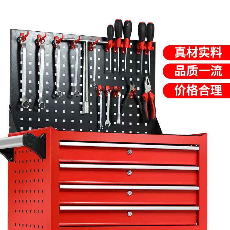 9P1E加强抽屉式工具车五金工具箱车间工具柜维修小手推车箱零