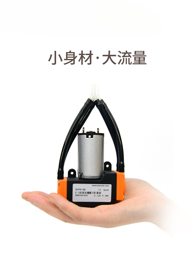 Bomba de vacío Camer 12v bomba de aire eléctrica pequeña bomba de presión negativa compresor eléctrico bomba de diafragma micro bomba de aire