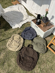 Korean version spring new style backpack washed and aged travel backpack large capacity retro student style retro school bag trendy