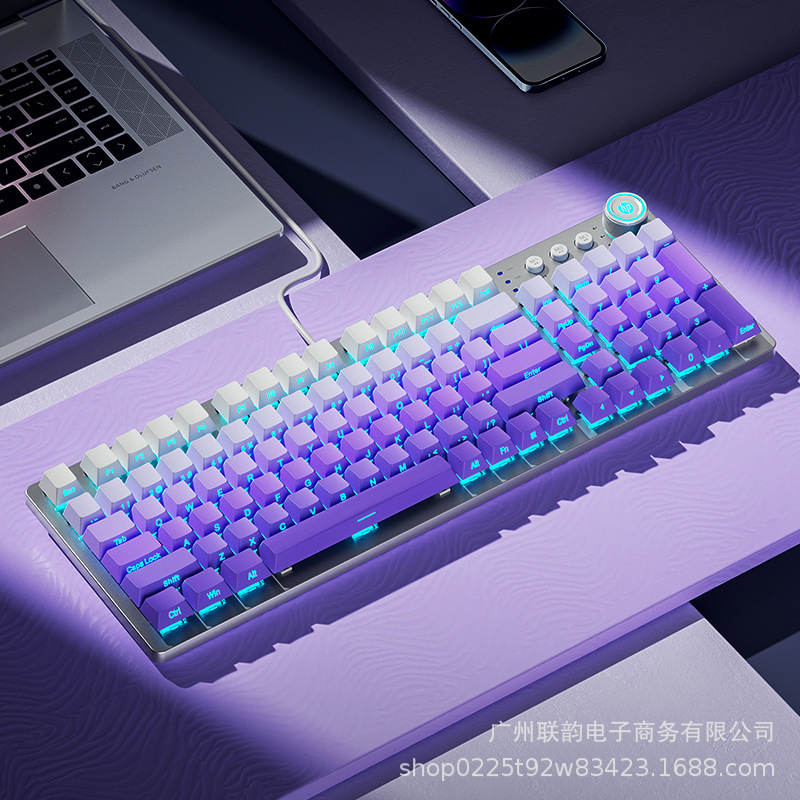 HP HP公式メカニカルキーボードマウスセット有線ゲーム専用側刻男女ノートデスクトップ|undefined