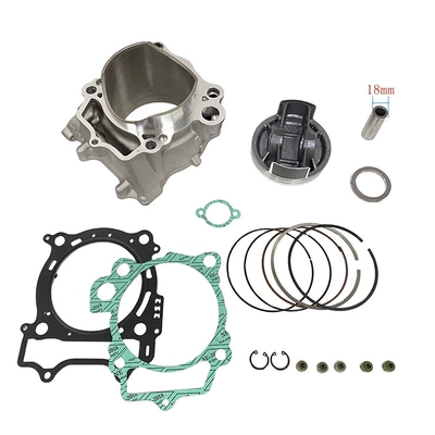 Motorcycle Cylinder Set Suitable for Yamaha Yfz450 Wr450F Yfz450R Yfz450X Cylinder Piston (Piston, piston ring, piston pin) - yfz450r-95mm18mm-pin