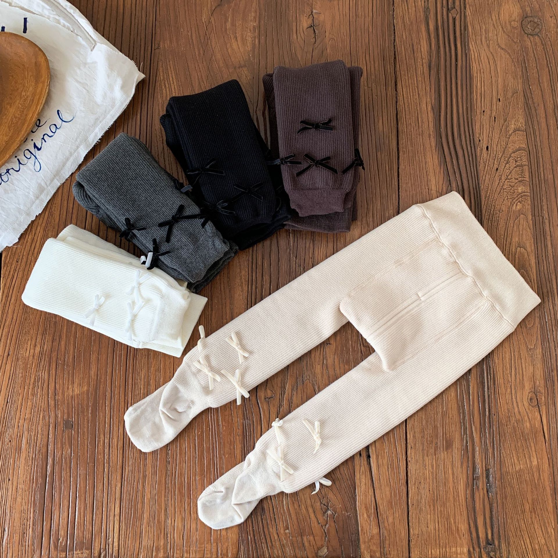 Un invierno de calcetines de bebé con calcetines de invierno de niñas calcetines de invierno