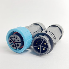 LLT利路通M19-3+5芯公母对接自锁式防水连接器电源信号混装接头