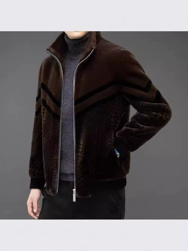 Winter velvet warm jacket for leisure