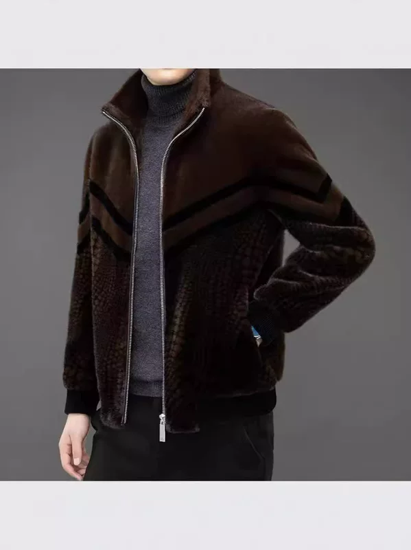 Winter velvet warm jacket for leisure