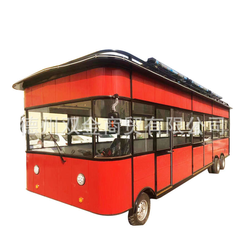 Restaurante cocina comercial gourmet carrito de comedor de barbacoa string eléctrico de cuatro ruedas multifuncional carro de barracas carro de aperitivos empresa