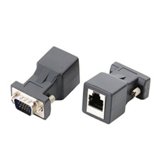 VGA���DRJ45ĸ�D���^ͨ�^�W����ݔVGA��̖DB15��D�W��ĸ���L��