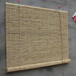 Reed Curtains, Blackout Curtains, Sunshade Bamboo Curtains, Roller Blinds Can Be Raised to Decorate the Walls of Finished Hotels