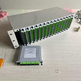 128 core terminal box 1 minute 8 optical splitter patch optical splitter optical fiber telecom grade SC 1/8 new telecom
