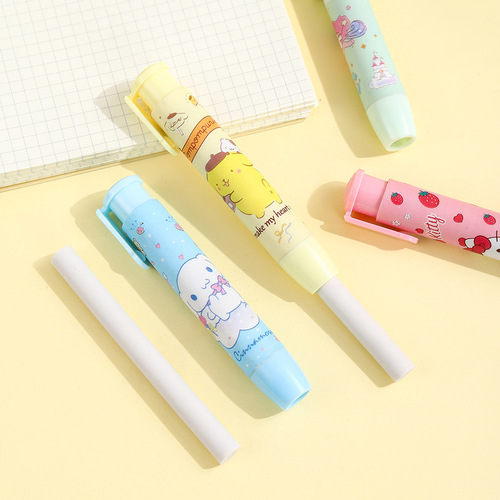 Creative Cartoon Press Eraser Primary School Kindergarten Children’s Special Products Cute Eraser Wholesale Environmentally Friendly Manufacturer