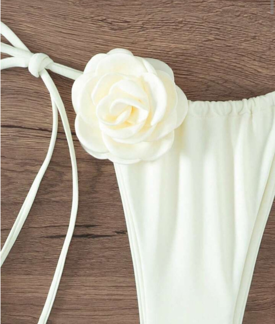 140g Weight Sexy Feel Of Sensation Mid Waist Panties Waist Bikini Panties Style Bralette Bra Category Nylon, Spandex Fabric Type 2 Pieces Set Quantity Swimming Pool Occasion Solid Color Pattern Women's Gender Women's Solid Color 2 Pieces Set Bikinis Swimwear 7
