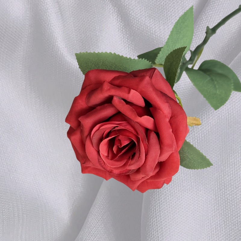 Rosa artificial sola sensación de múltiples cabezas rosa boda flor artificial sala de estar decoración tiro flor artificial flor de seda al por mayor