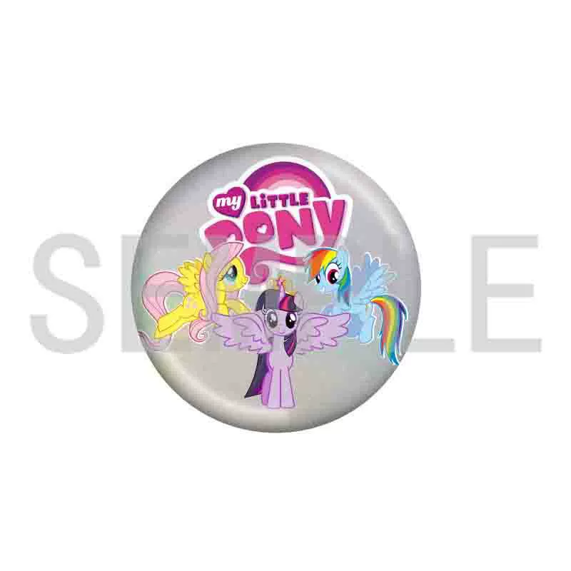 Старшая деталь Little Ma Bolly 75 Двойная вспышка Панель Значок Bad My Little Pony, Hyatt, Ziyue Yunbao Apple Jiaer