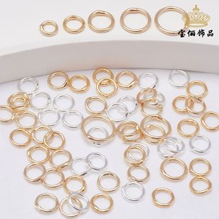 18K����OȦ�_��Ȧdiy����朶��h�B��Ȧ�]��Ȧ�ֹ��Ʒ�������