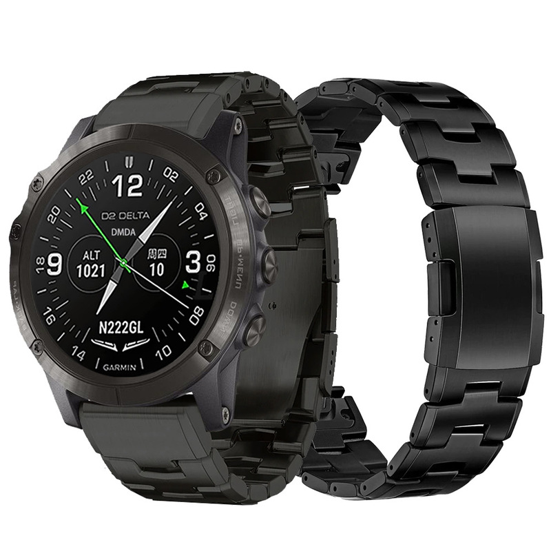 Suitable for Jiaming titanium alloy Fenix7X/6XPro/935/3HR/S62/MK1 quick release 22/26mm strap