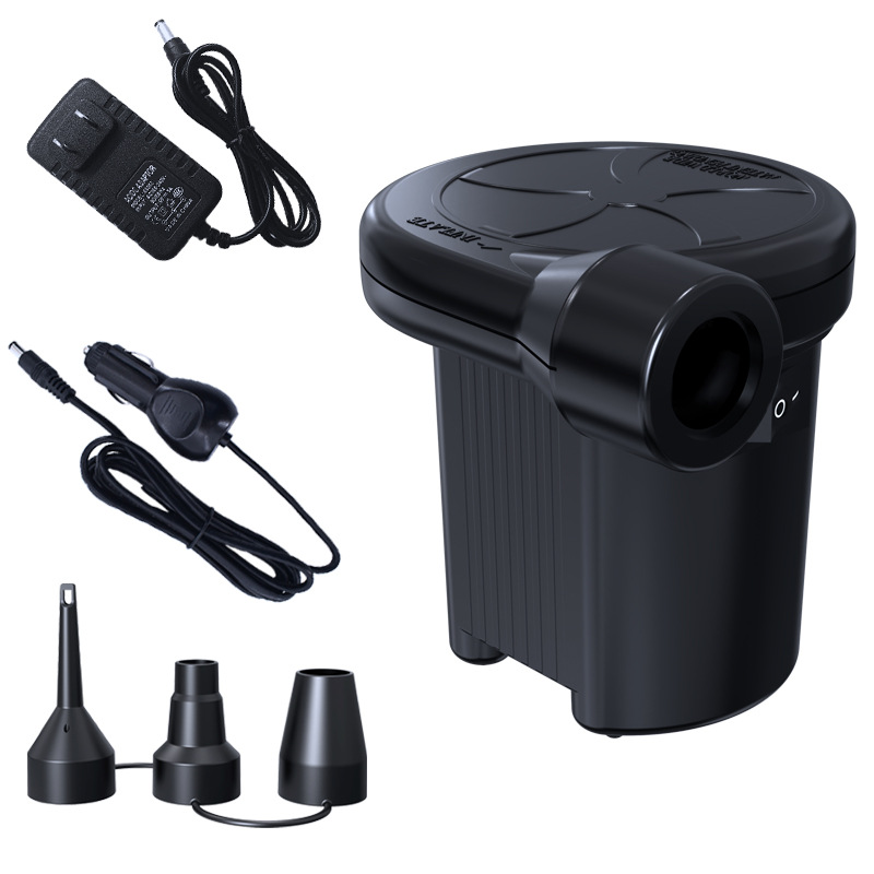 创意迷你充气泵批发家车两用便携式家车载充气泵批发