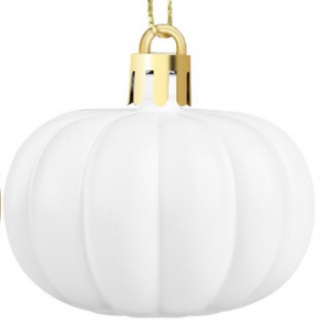 Transfronterizo Halloween Ghost Day calabaza colgante bola de Navidad colgante impresa pintada bola mate 12