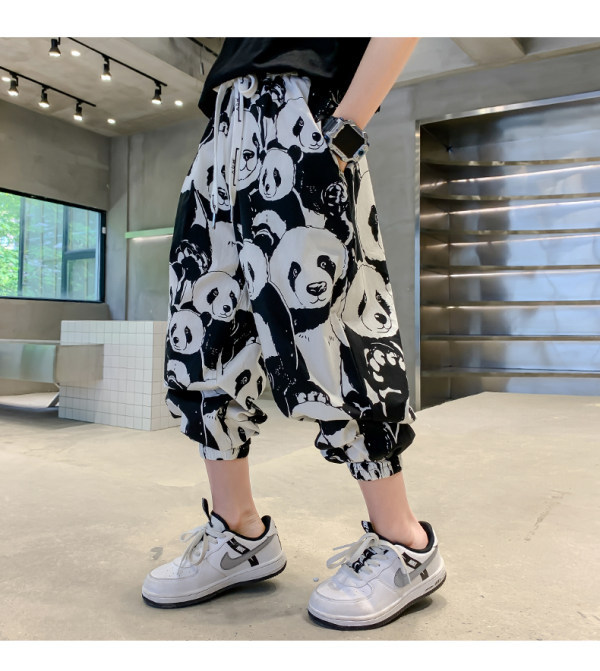 1133# Boys' Summer Pants, Mosquito Repellent Pants, 2022 New Style, Thin, Loose, Casual Summer Style
